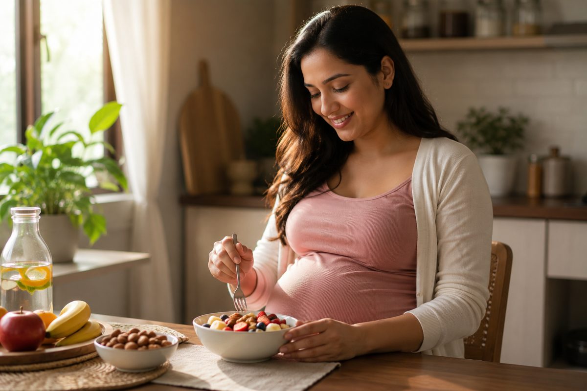 Pregnancy Mein Kya Khayein: Trimester-Wise Indian Nutrition Guide